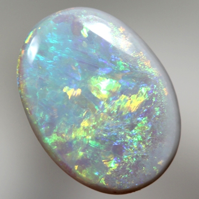 SOLID SEMI BLACK OPAL Bright and sparkling fire